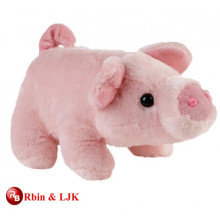 Treffen Sie EN71 und ASTM Standard weiches Spielzeug rosa Schwein